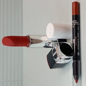Dior Rouge Lipstick Refill #846 Concorde & Lipliner #846